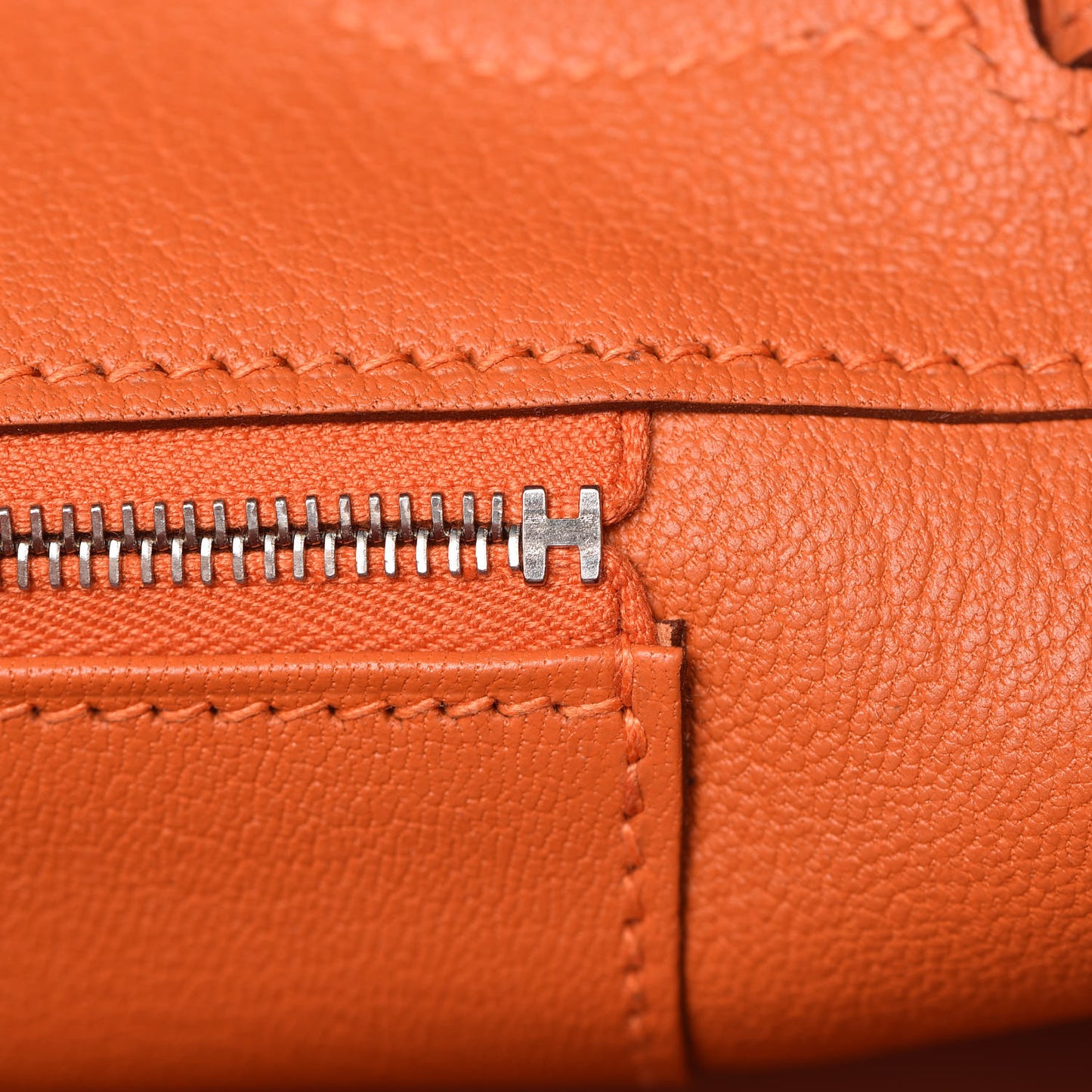 Togo Birkin 35 Orange