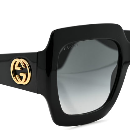 Gucci Acetate Square Frame Sunglasses GG0141S Black 7 of 8