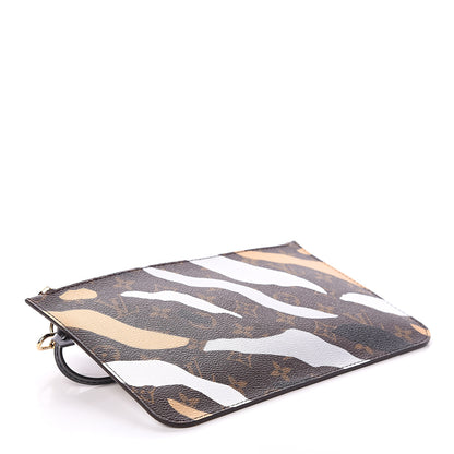 Louis Vuitton X LOL Monogram Neverfull MM GM Pochette Gold Silver 3 of 6