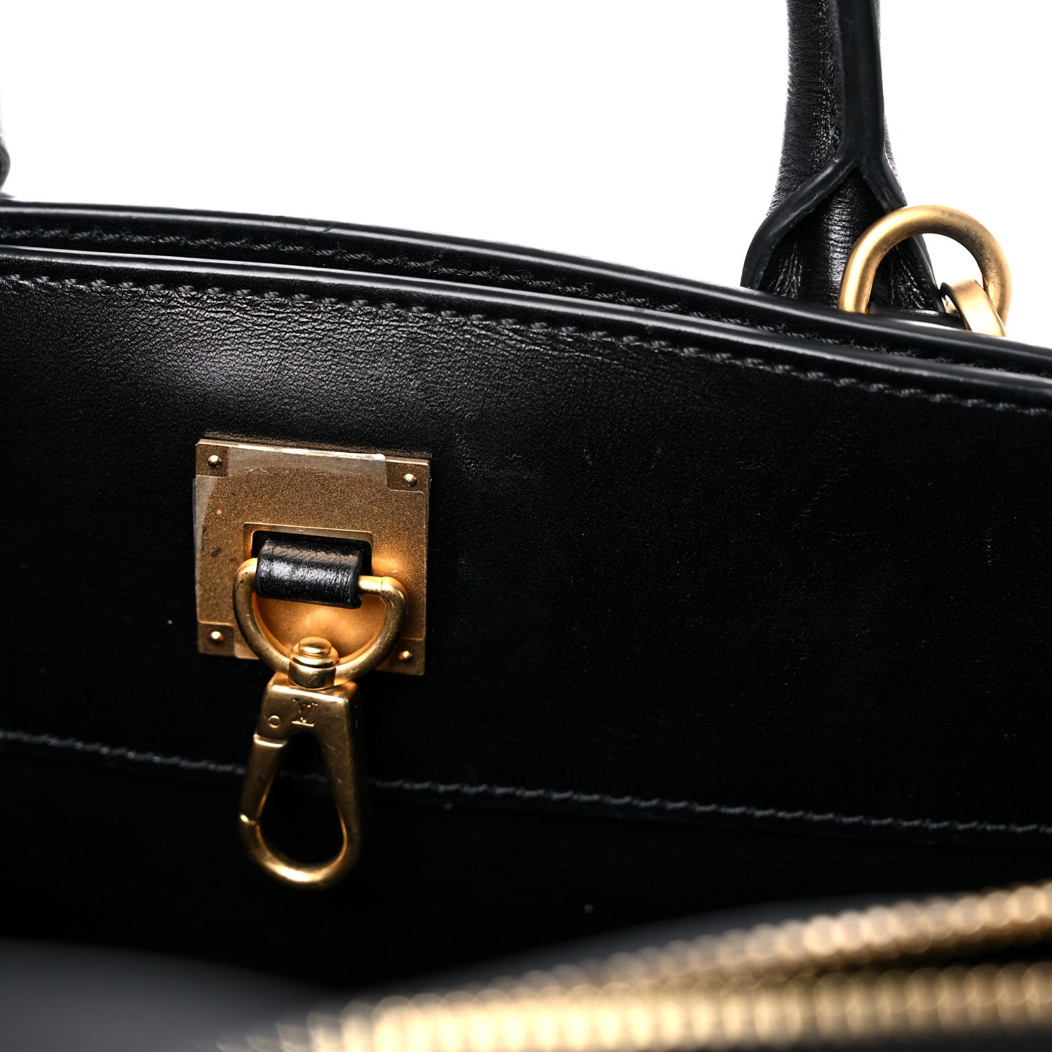 Louis Vuitton Calfskin City Steamer PM Gold 9 of 13
