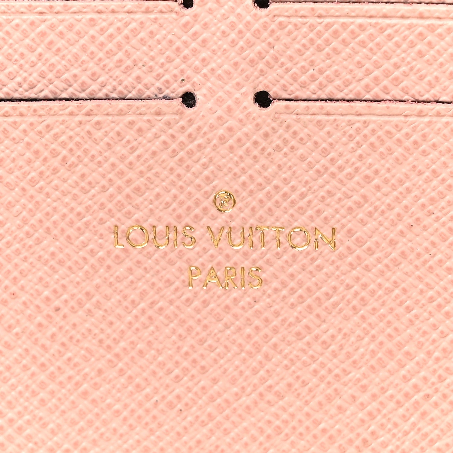 Louis Vuitton Damier Azur Clemence Wallet Rose Ballerine 6 of 9