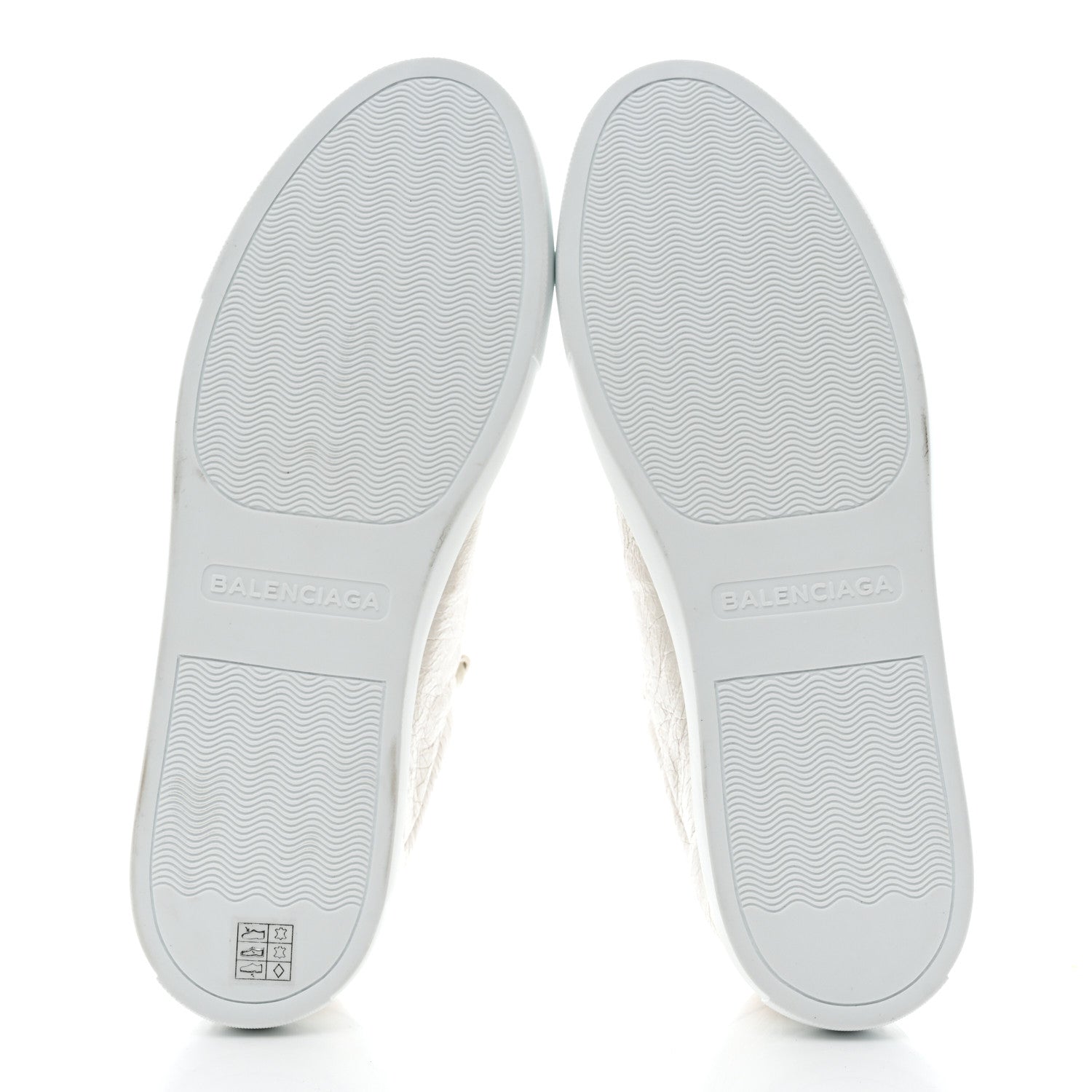 Balenciaga Agneau Arena Opaque Mens Low Top Sneakers 43 Extra White 5 of 10