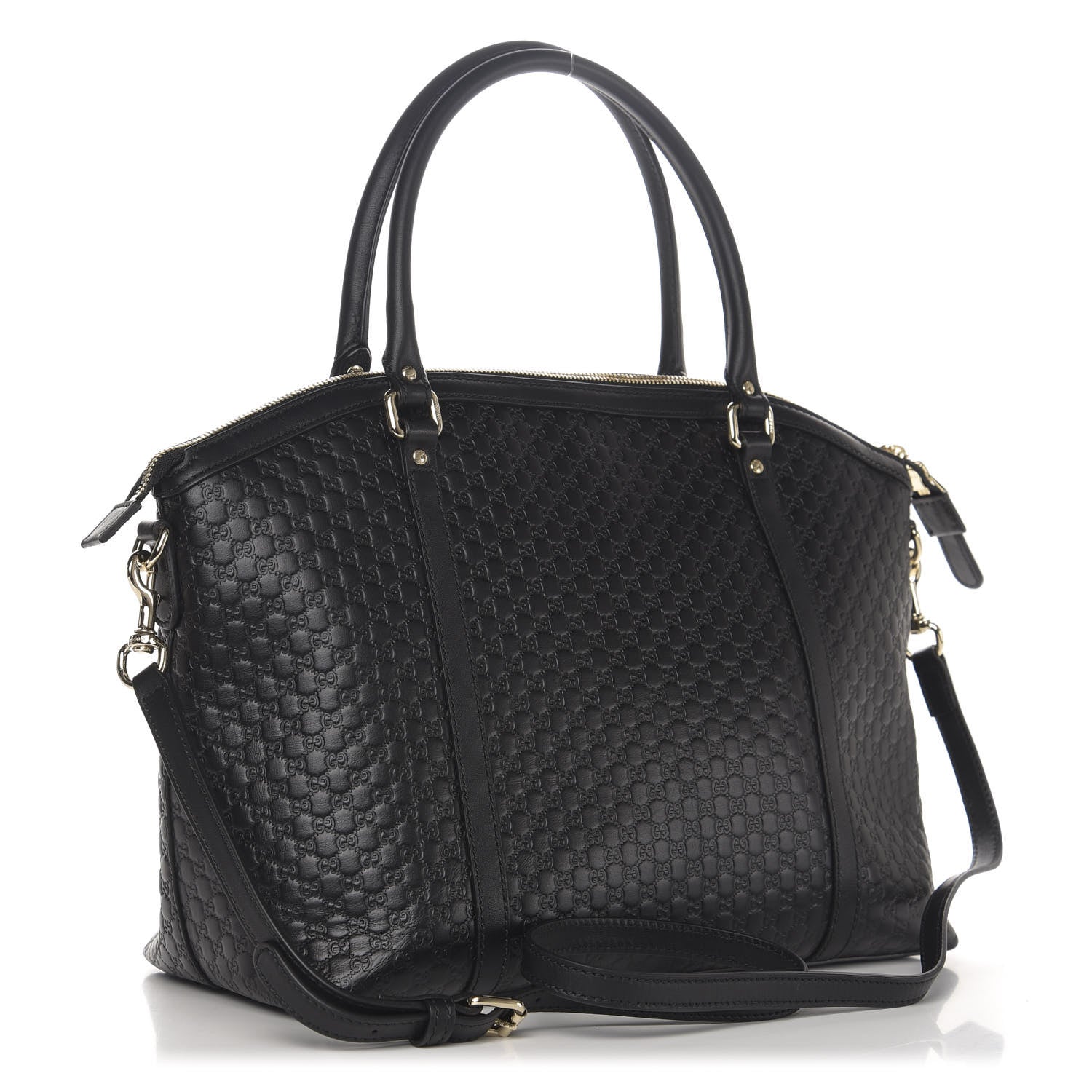 Gucci Soft Microguccissima Dome Satchel Black 3 of 11