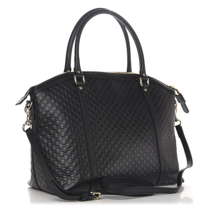 Gucci Soft Microguccissima Dome Satchel Black 3 of 11