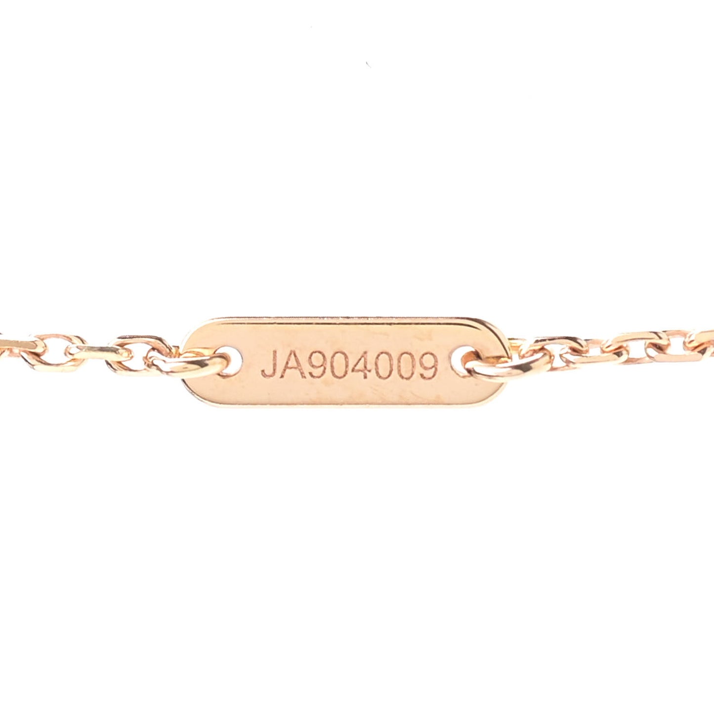 18K Rose Gold Carnelian Sweet Alhambra Pendant Necklace