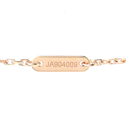 Van Cleef & Arpels 18K Rose Gold Carnelian Sweet Alhambra Pendant Necklace 6 of 7