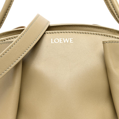 Loewe Shiny Nappa Calfskin Small Paseo Bag Clay Green 7 of 9