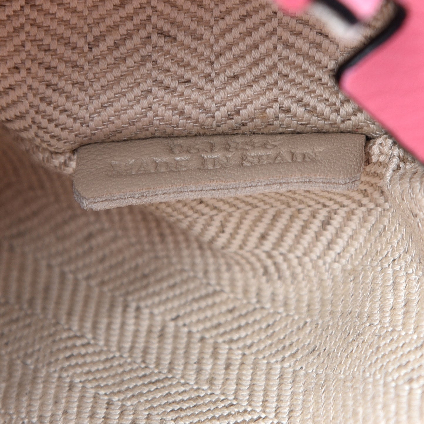 Calfskin Mini Puzzle Bag Wild Rose