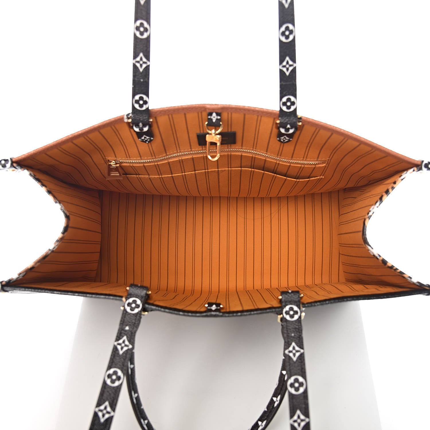 Louis Vuitton Monogram Giant Jungle Onthego GM Black 5 of 10