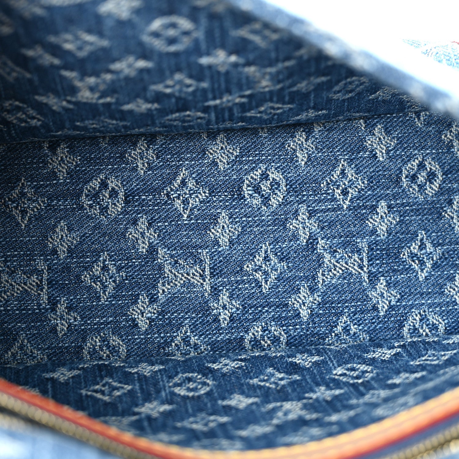 Louis Vuitton Monogram Denim Diane Blue 5 of 13