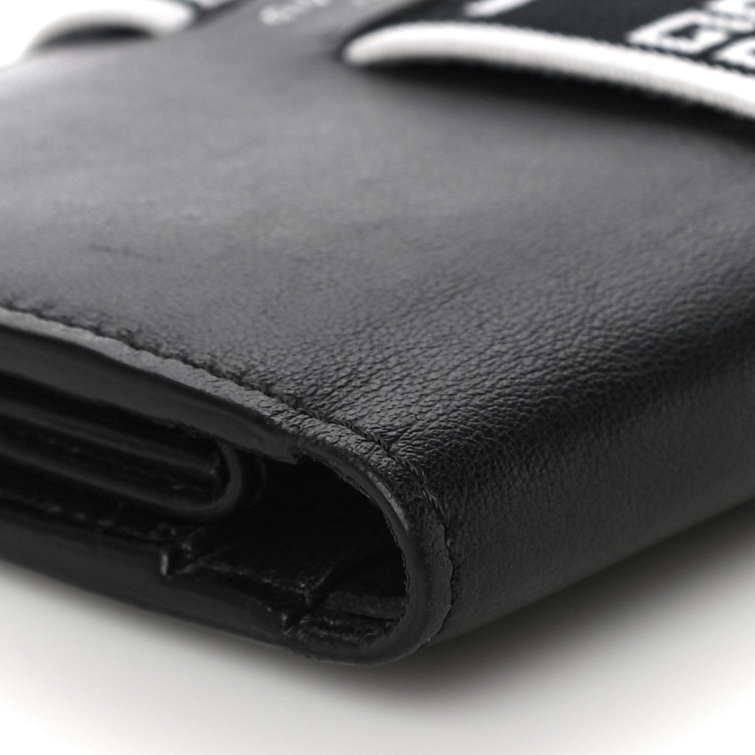 Givenchy Calfskin Elastic Panel Card Case Black 8 of 17