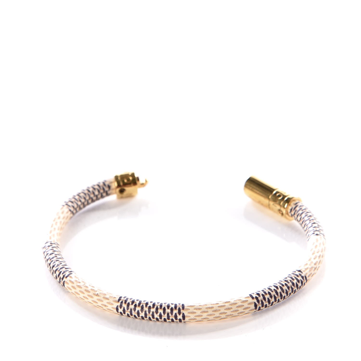 Louis Vuitton Damier Azur Keep It Bracelet 17 2 of 5