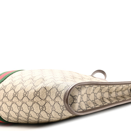 Gucci GG Supreme Monogram Large Rajah Chain Tote Beige New Acero 11 of 11