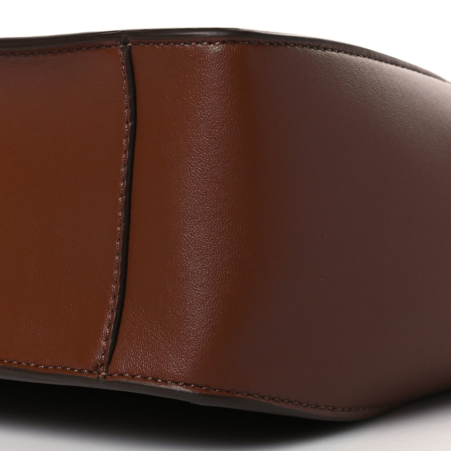 Eco Alter Nappa Perforated Logo Mini Crossbody Cinnamon