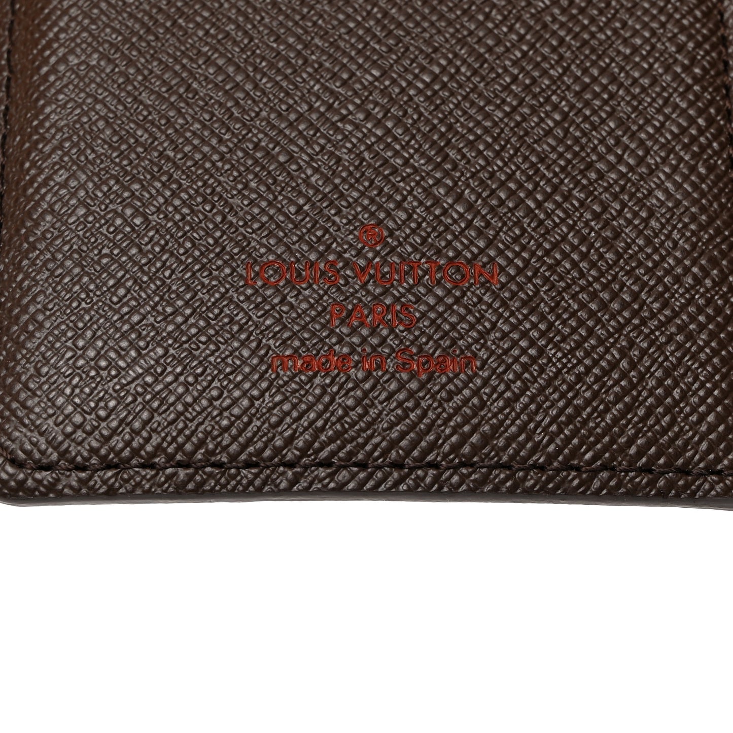 Damier Ebene Small Ring Agenda Cover