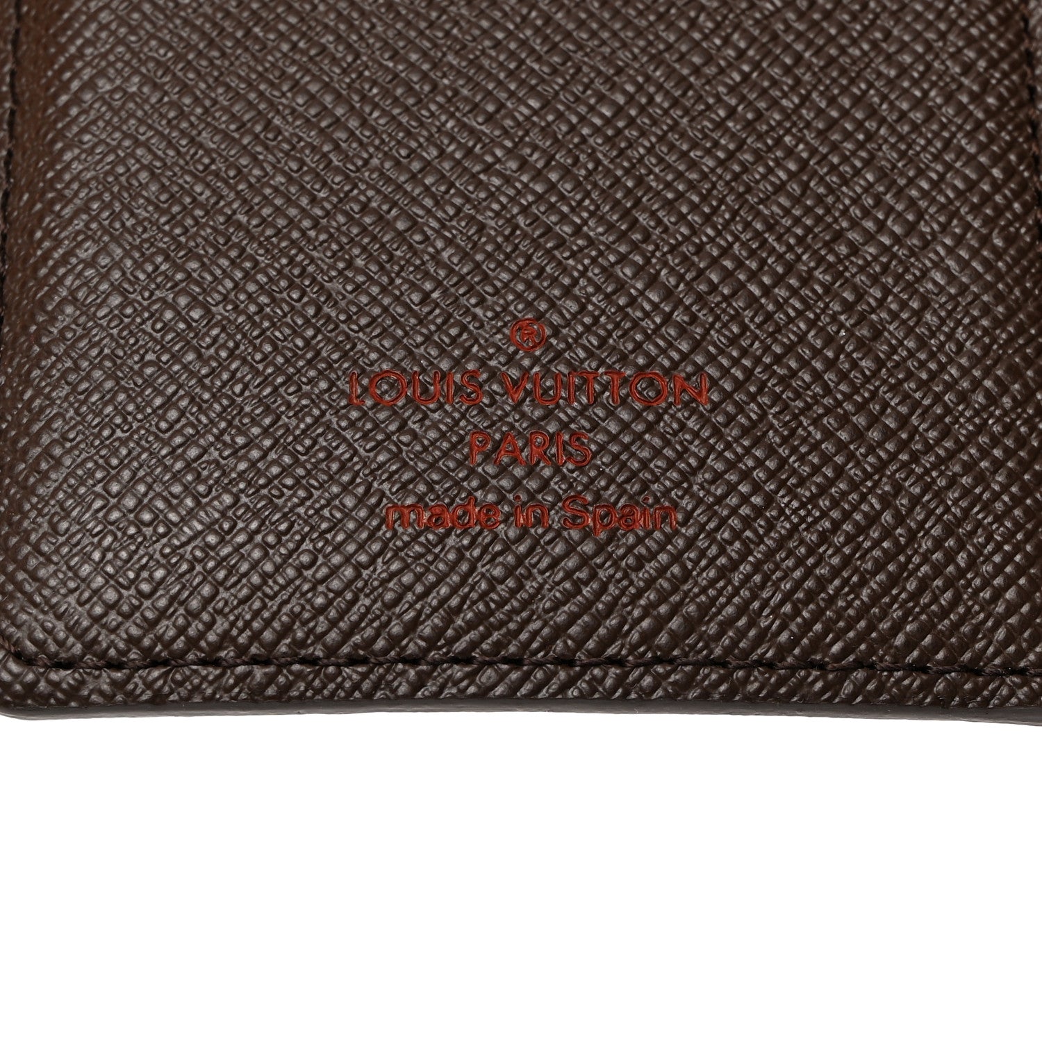 Louis Vuitton Damier Ebene Small Ring Agenda Cover 6 of 7