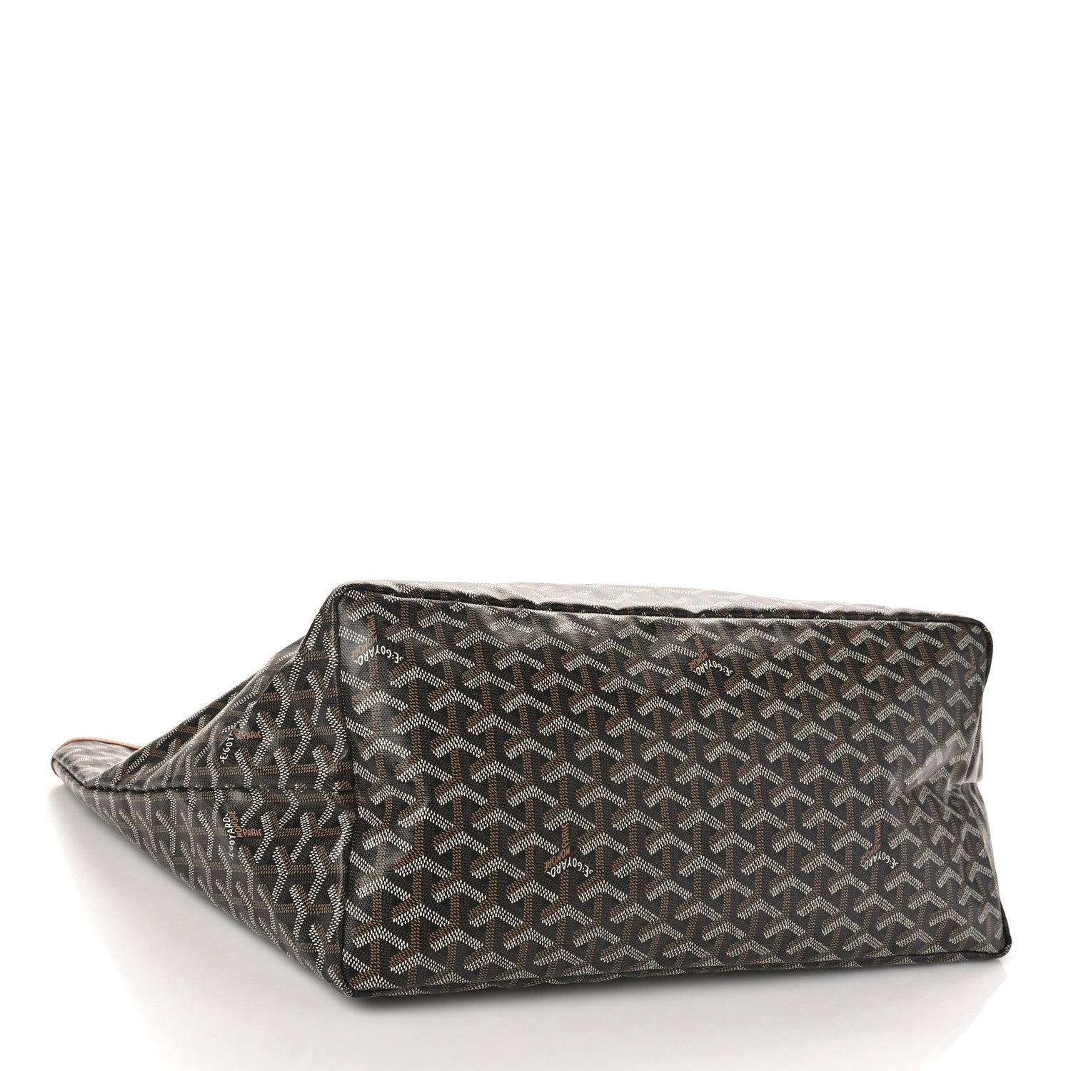 Goyard Goyardine Saint Louis GM Black Gold 5 of 10