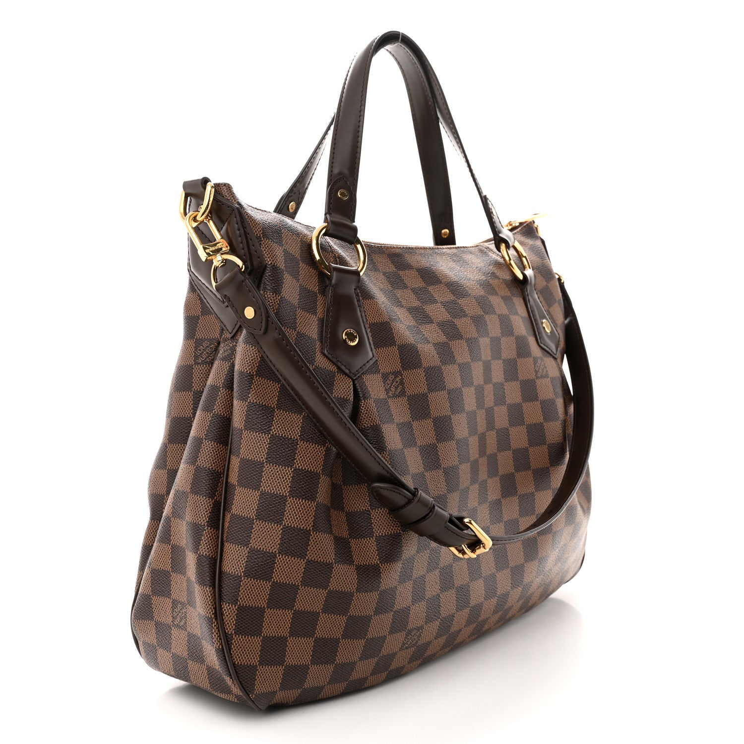 Louis Vuitton Damier Ebene Evora MM 3 of 12