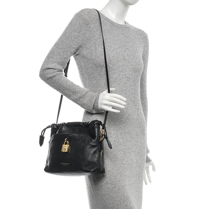 Burberry Derby Calfskin Little Crush Black 2 of 7