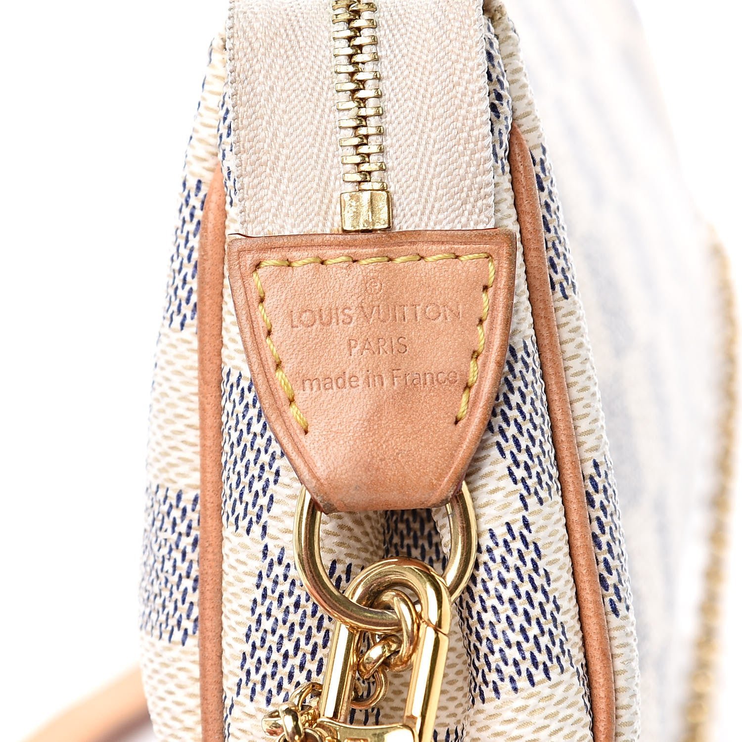 Louis Vuitton Damier Azur Eva Clutch 7 of 13