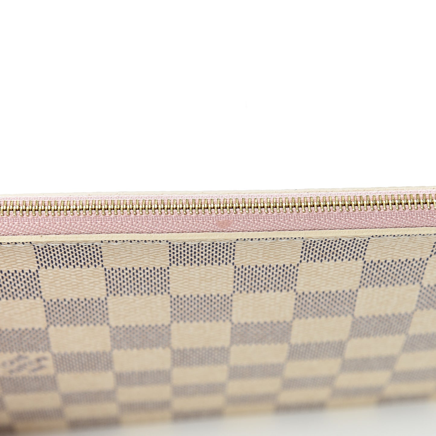 Damier Azur Neverfull MM GM Pochette Rose Ballerine