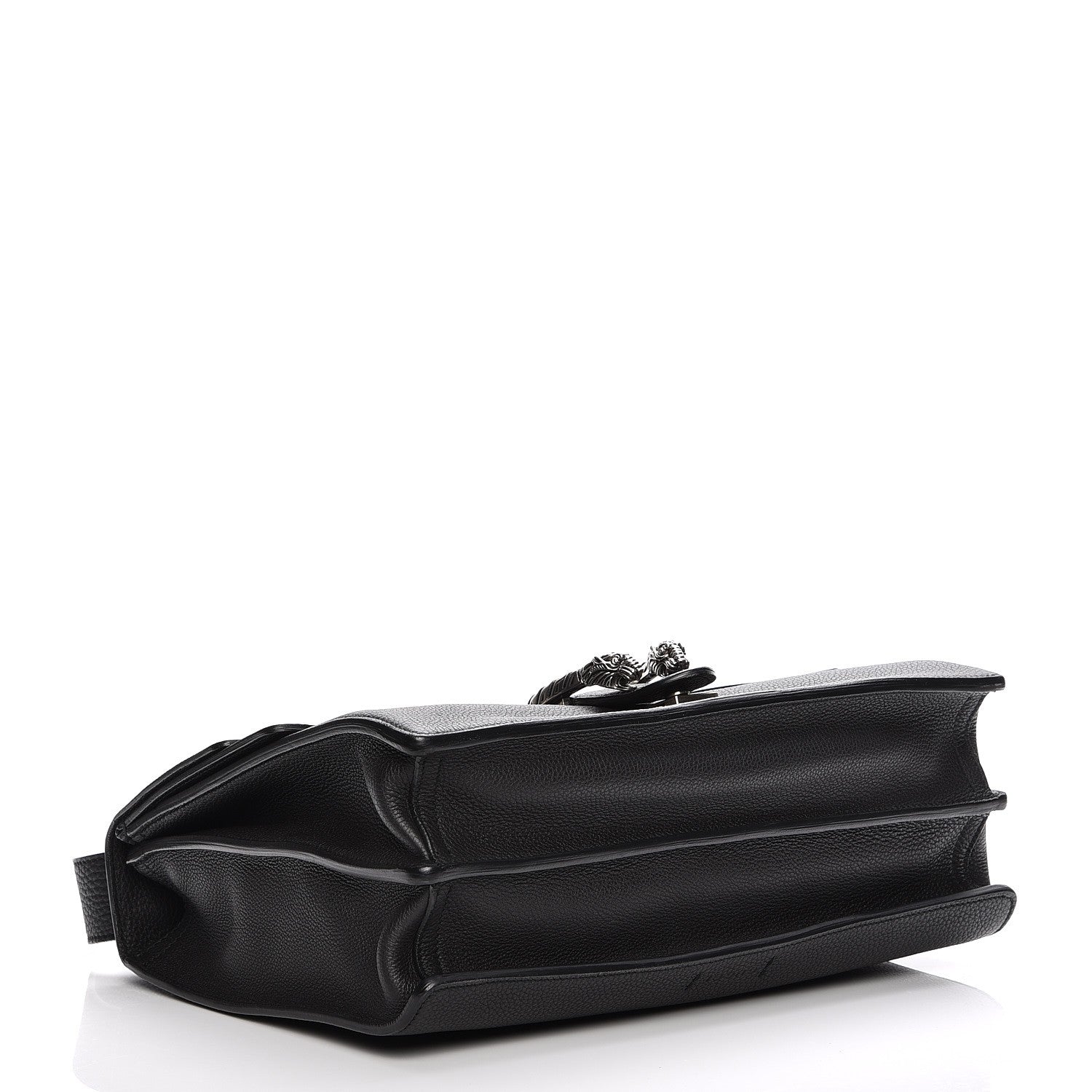Gucci Pebbled Calfskin Medium Dionysus Messenger Bag Black 4 of 7