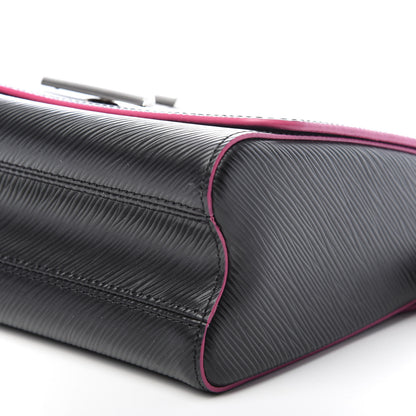 Louis Vuitton Epi Twist Shoulder Bag MM Black Pink 6 of 7