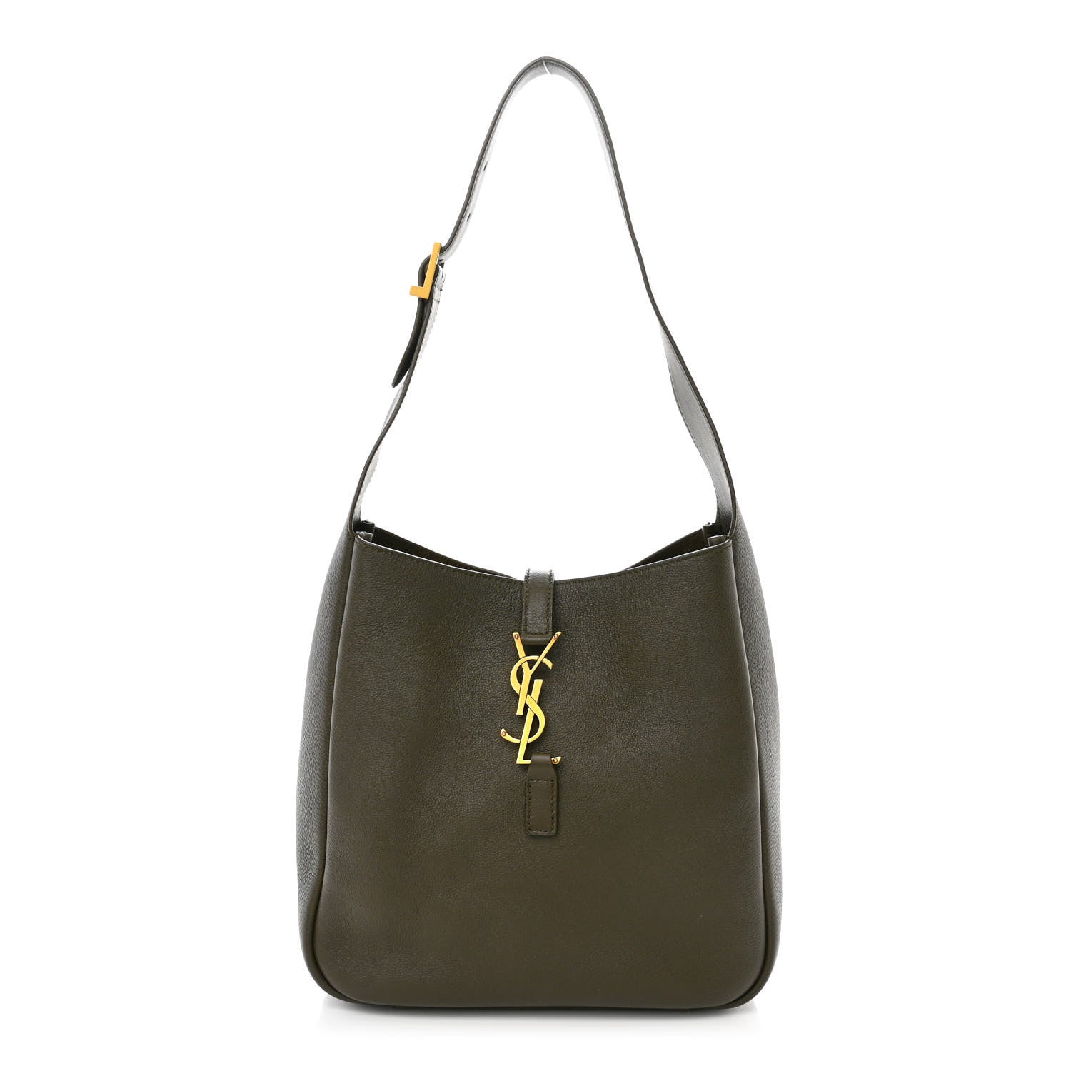 Saint Laurent Smooth Calfskin Small Le 5 A 7 Soft Hobo Light Musk 1 of 10