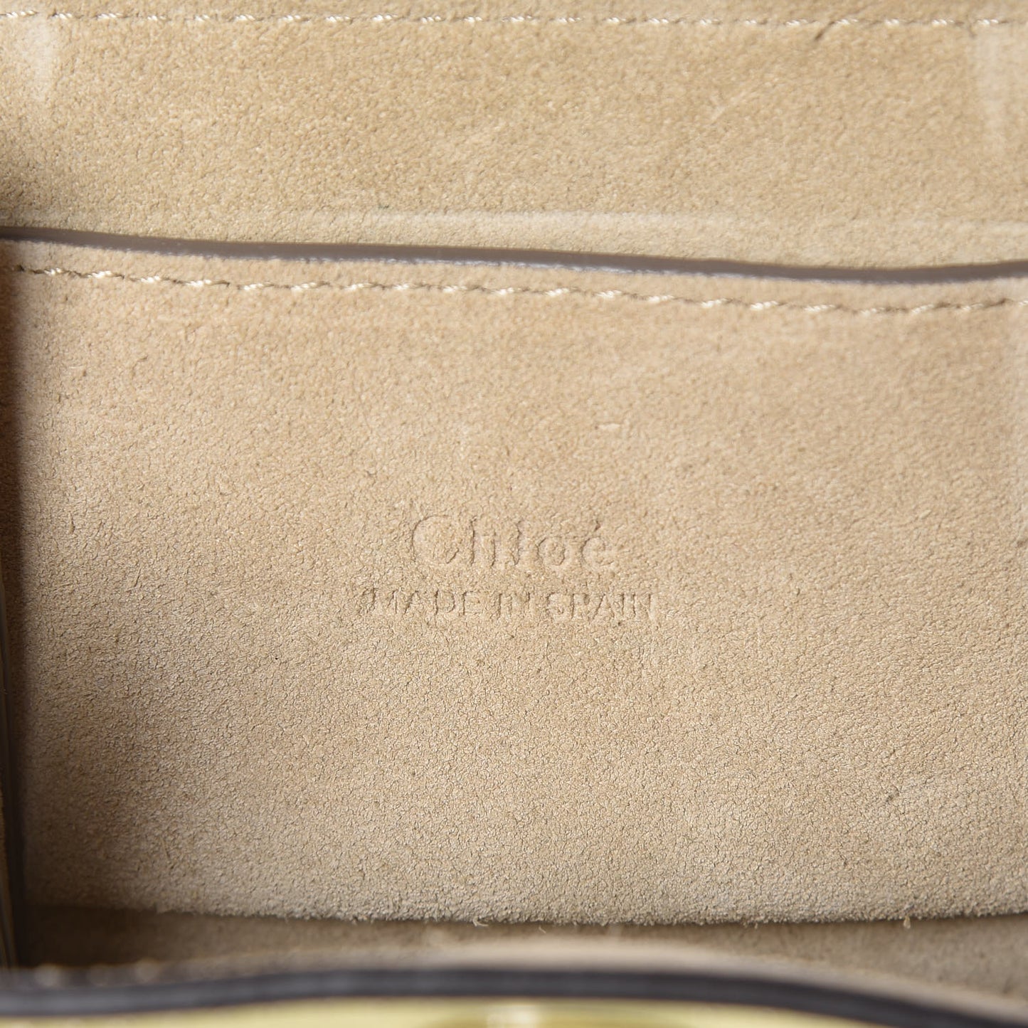 Suede Calfskin Mini Faye Bracelet Bag Lemonade