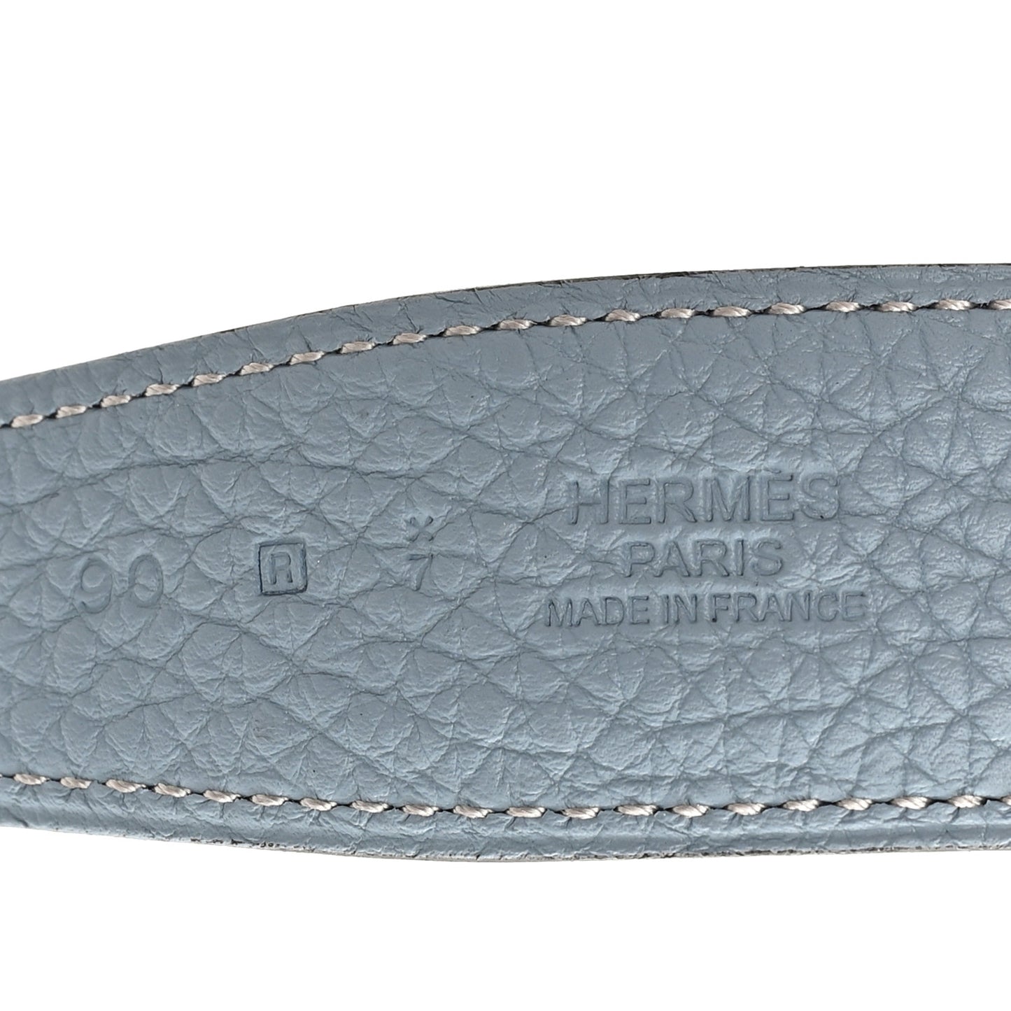 Box Togo 32mm Belt Strap 90 36 Marine Bleu Ciel