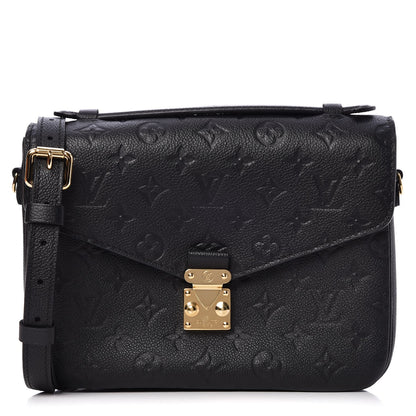 Louis Vuitton Empreinte Pochette Metis Black 1 of 9