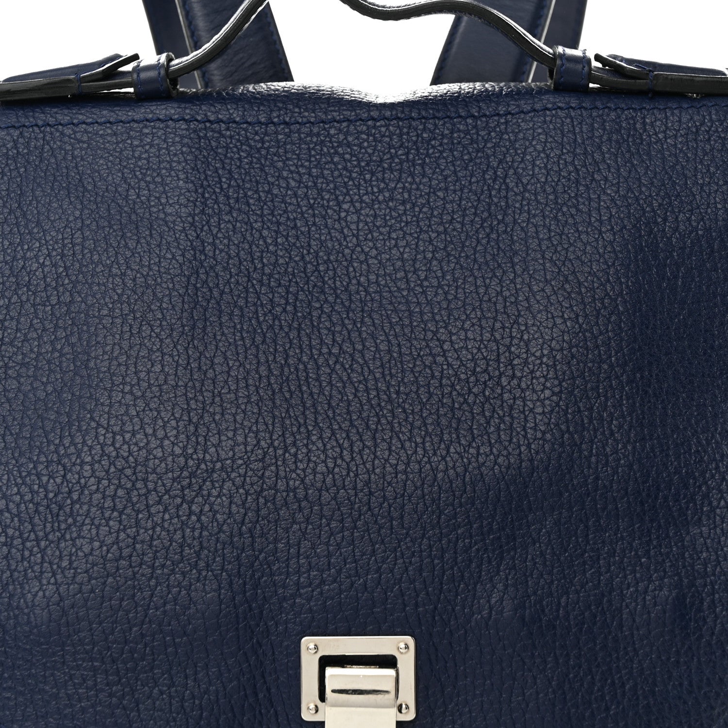 Proenza Schouler Pebbled Calfskin PS Courier Backpack New Navy 8 of 18