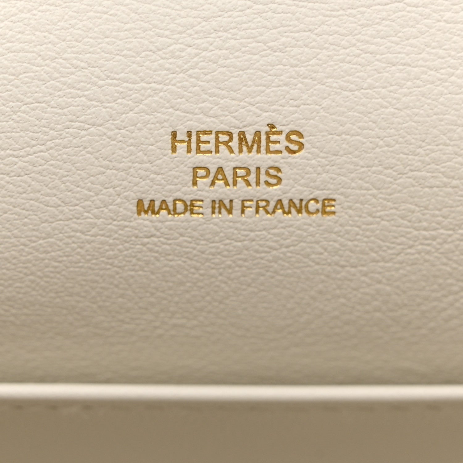 Hermes Swift Kelly Pochette Clutch White 6 of 11