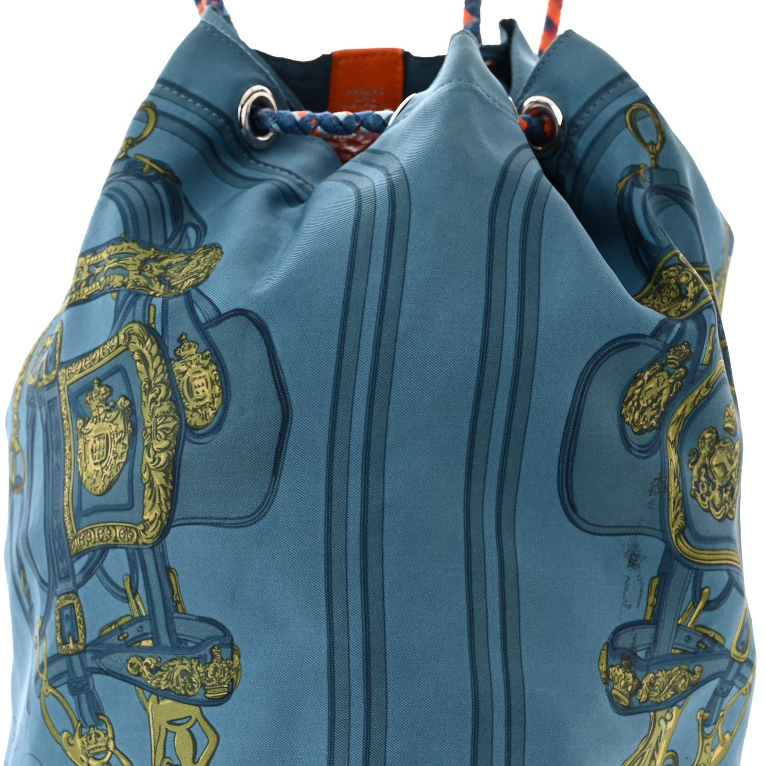Hermes Silk Evercolor Carre en Cravates Soie Cool Orange 7 of 12