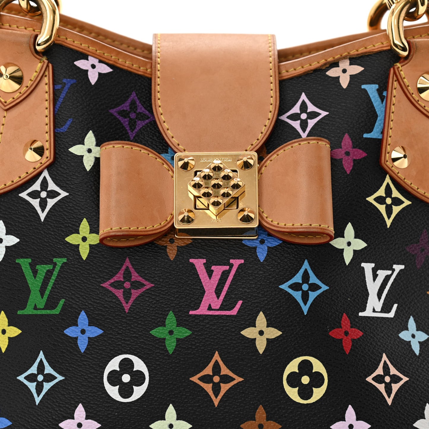 Monogram Multicolor Annie MM Black