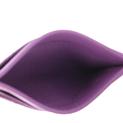 Chanel Patent Quilted Card Holder Purple 5 of 9