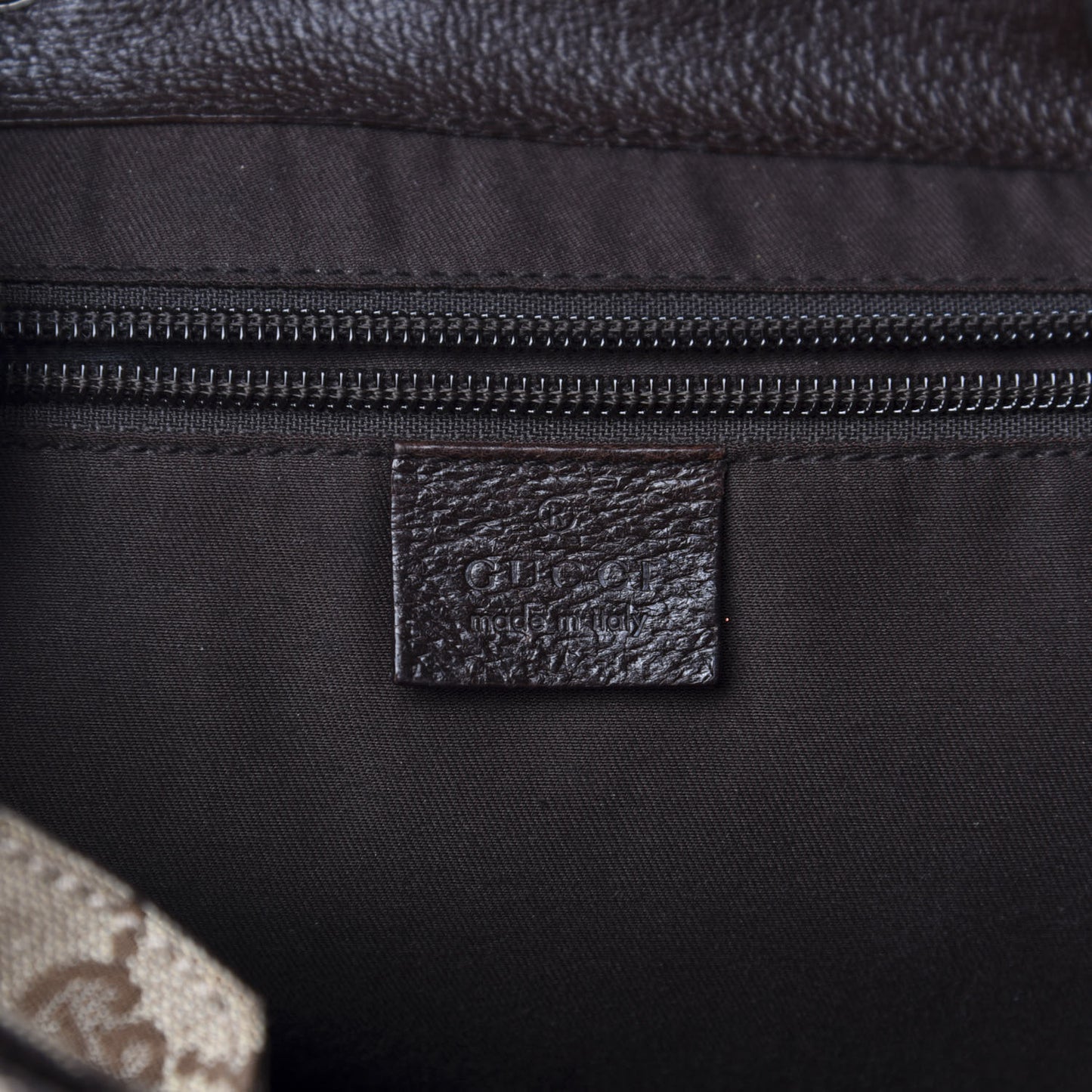 Monogram Backpack Dark Brown