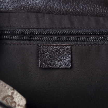 Gucci Monogram Backpack Dark Brown 11 of 14