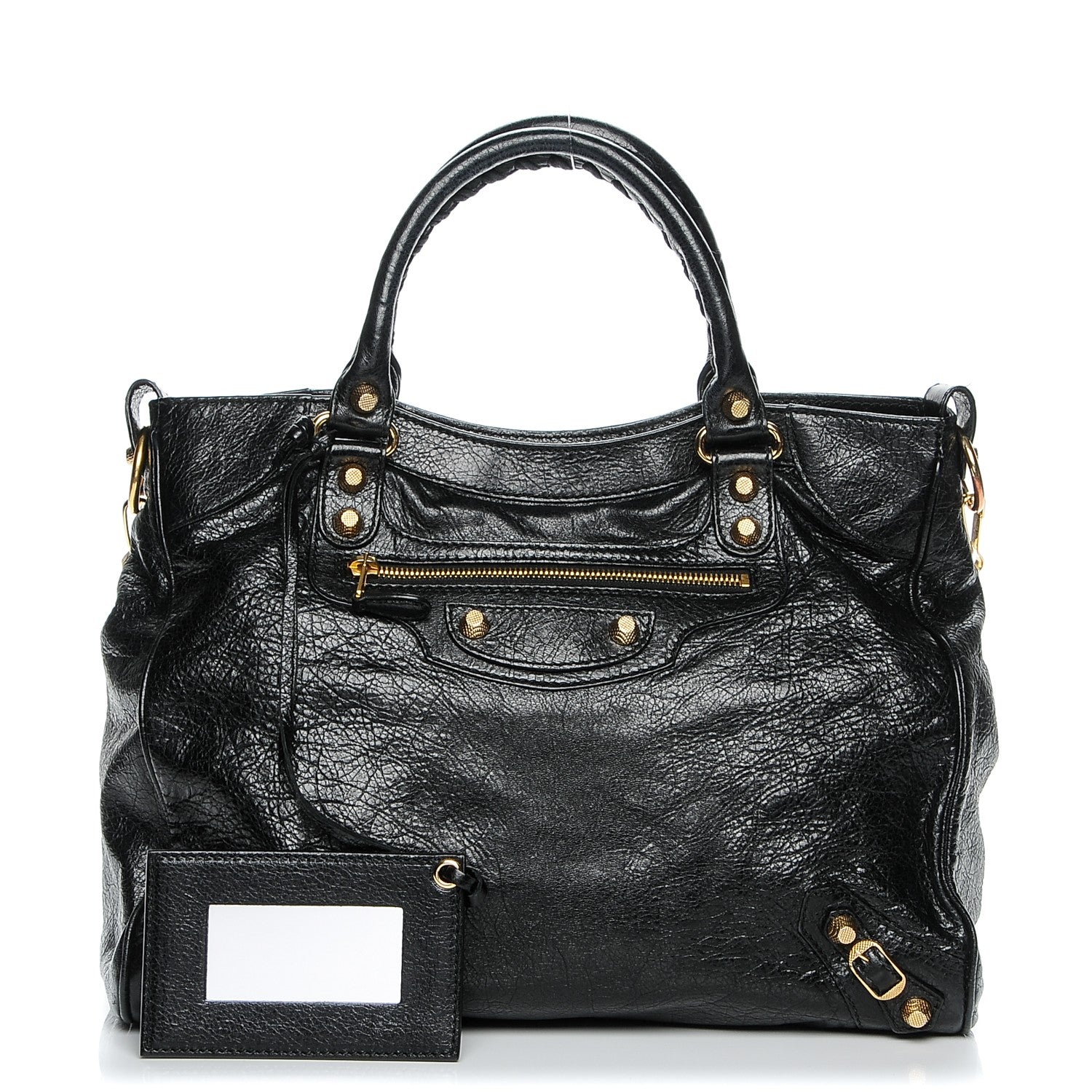 Balenciaga Agneau Giant 12 Gold Hardware Velo Black 1 of 7