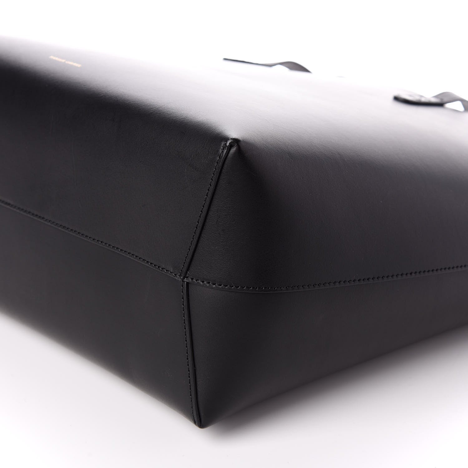 Mansur Gavriel Calfskin Large Shopping Tote Black Flamma 9 of 9