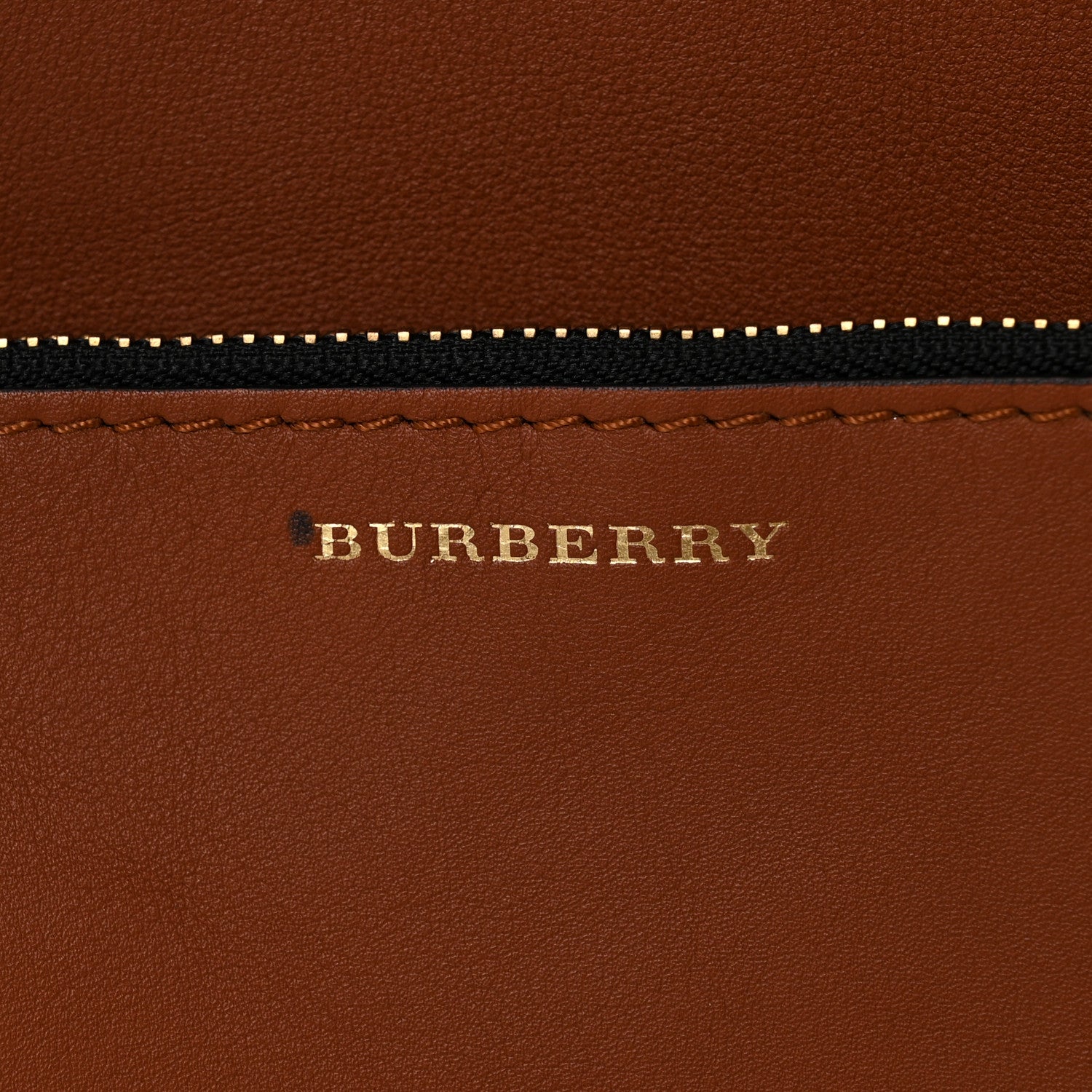 Burberry Smooth Calfskin Medium Grommet Hobo Tan 7 of 10