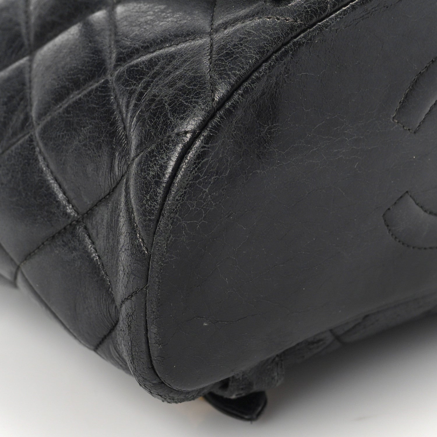 Chanel Lambskin Quilted Backpack Black 6 of 22