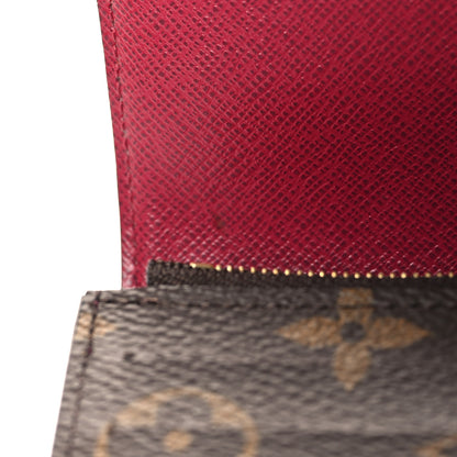 Louis Vuitton Monogram Emilie Wallet Fuchsia 7 of 8