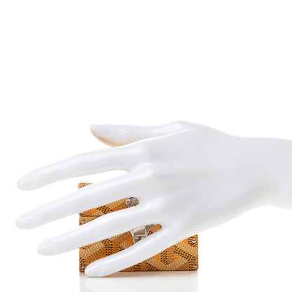 Goyard Goyardine Regence Mini Trunk Yellow 2 of 8