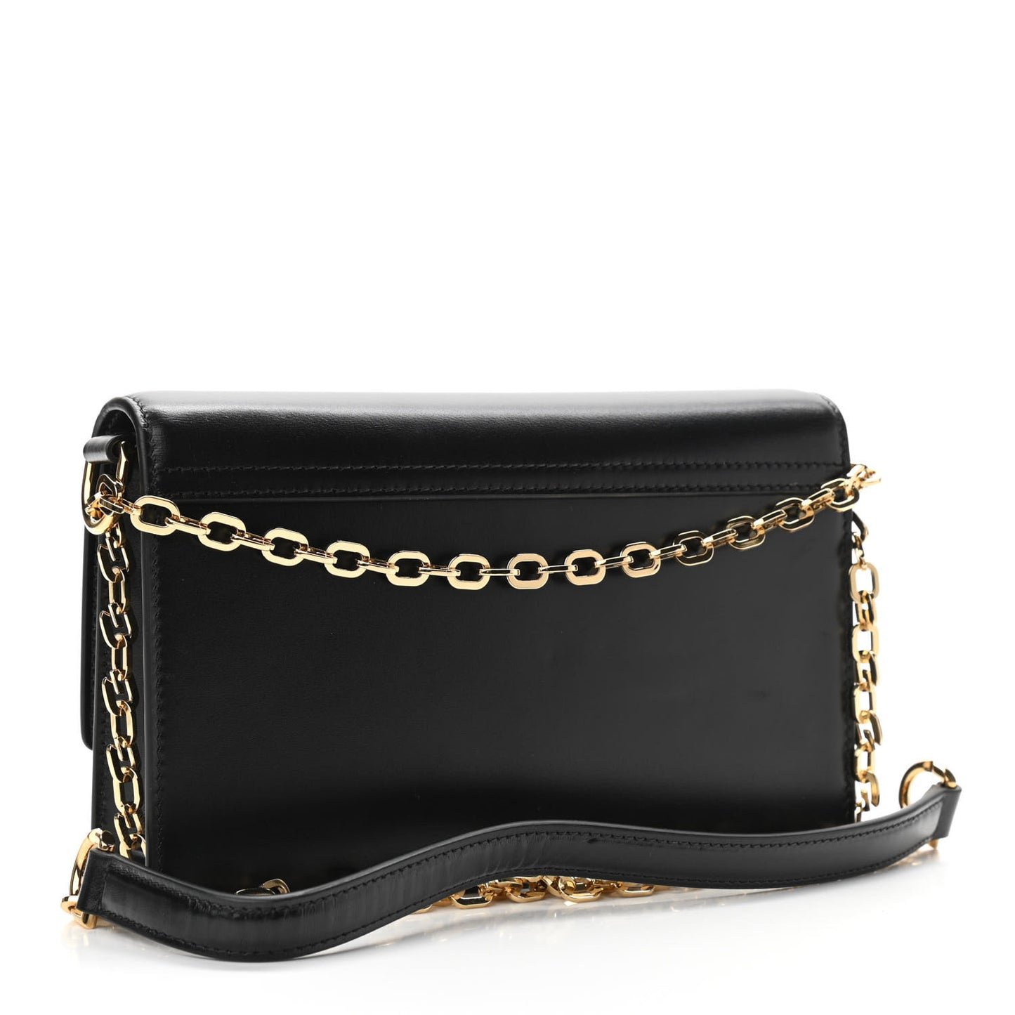 Calfskin Small 4G Chain Crossbody Black