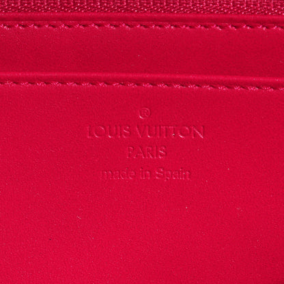 Louis Vuitton Patent Louise Wallet Rose Indien 6 of 7