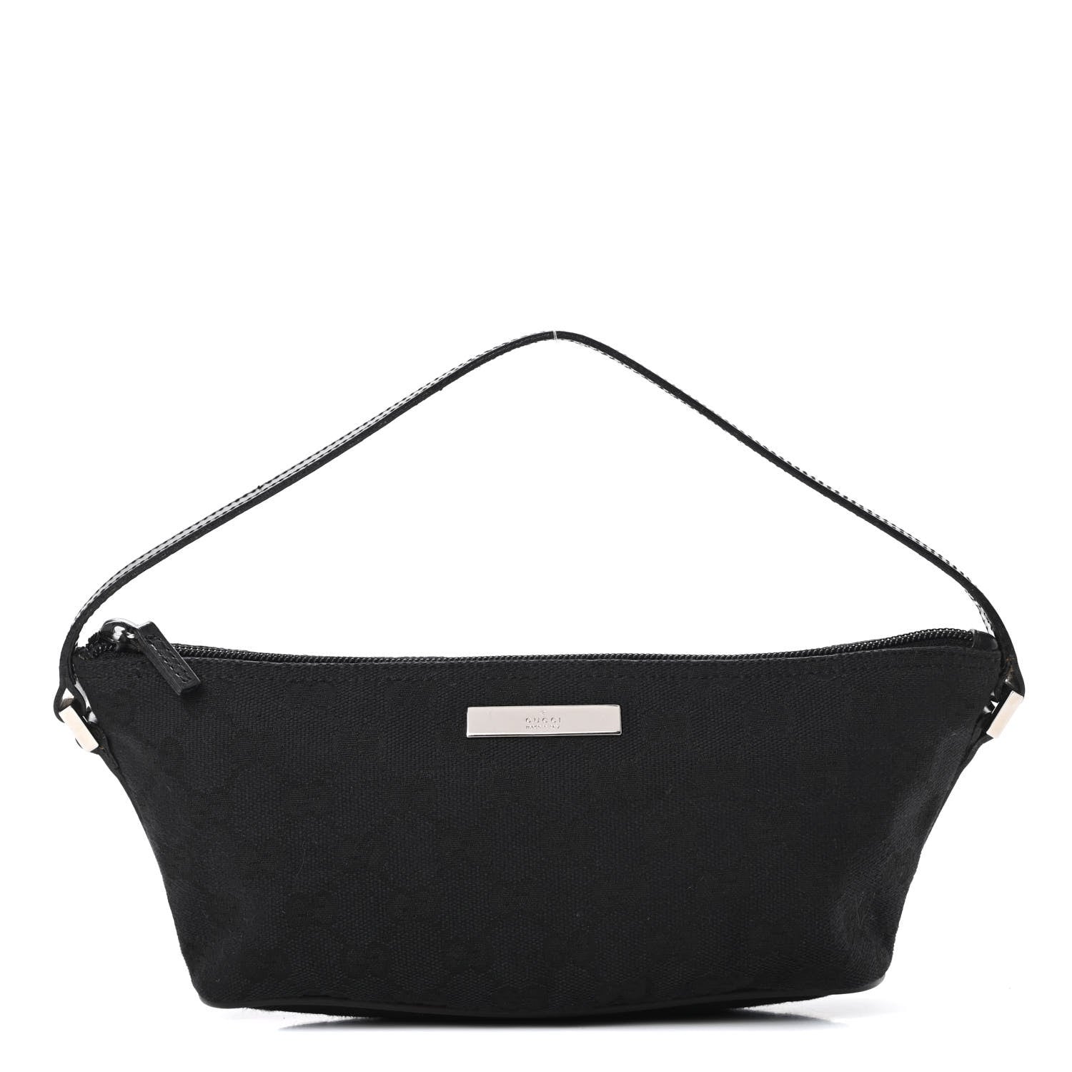 Gucci Monogram Boat Pochette Black 1 of 11