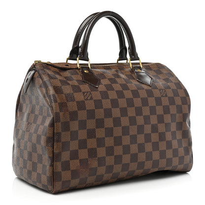 Louis Vuitton Damier Ebene Speedy 30 3 of 19