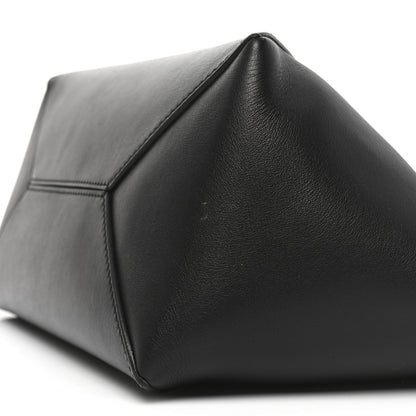 Loewe Shiny Calfskin Medium Puzzle Fold Tote Black 9 of 9