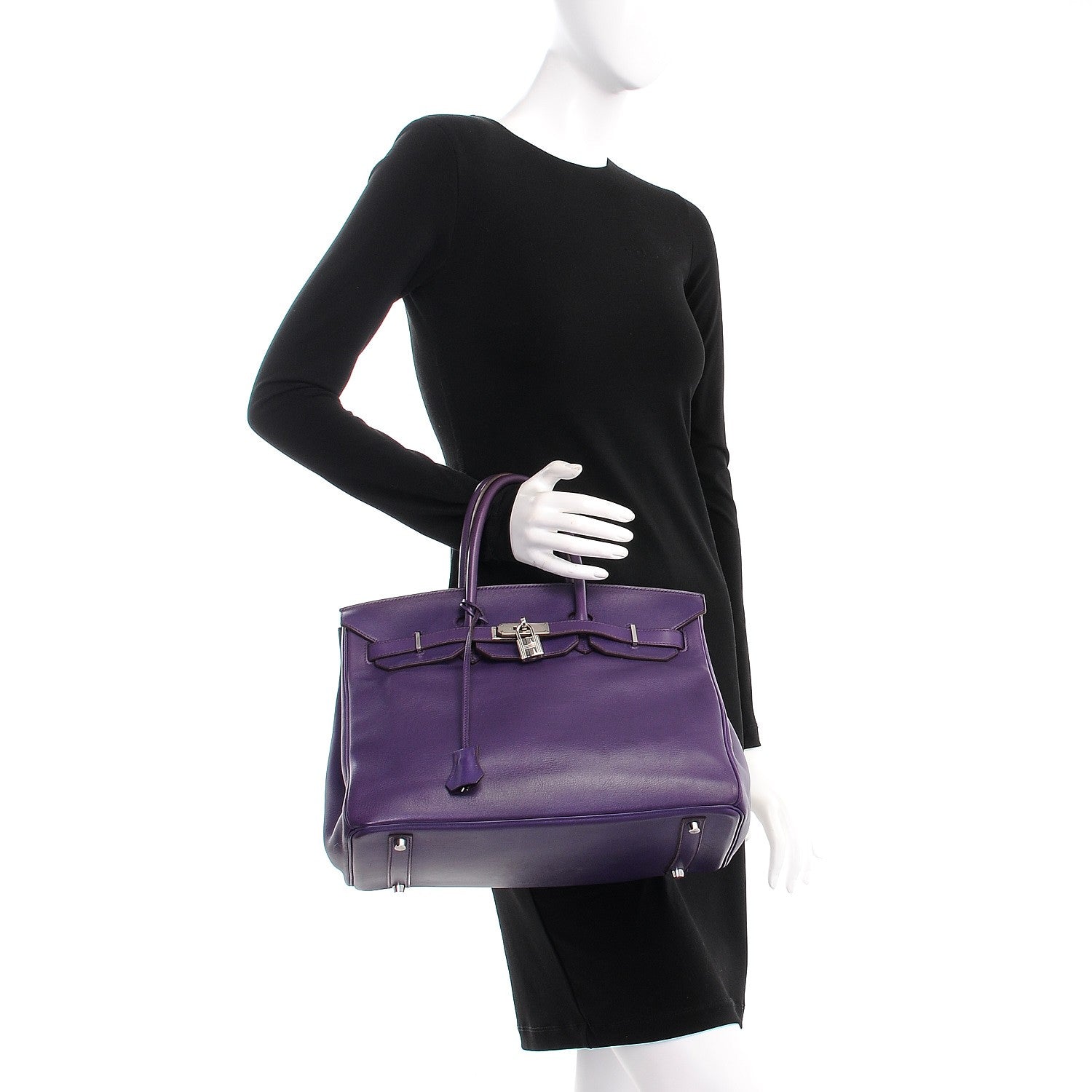 Hermes Swift Birkin 35 Iris 2 of 37